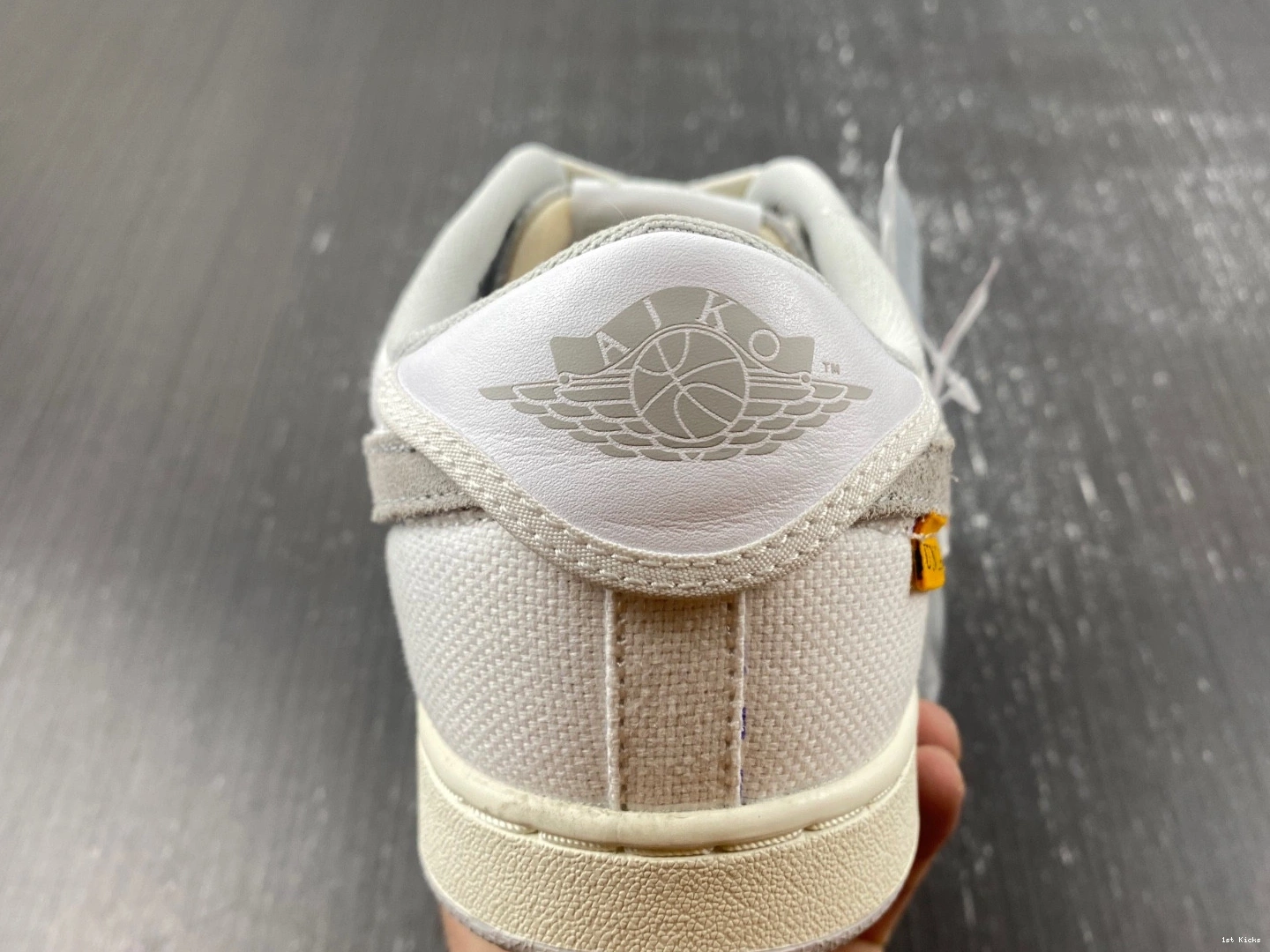 White SP AJKO Jordan Retro Union Low 1  Canvas DO8912-101 1110